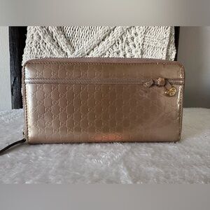Gucci Shimmering Bronze Women's Wallet